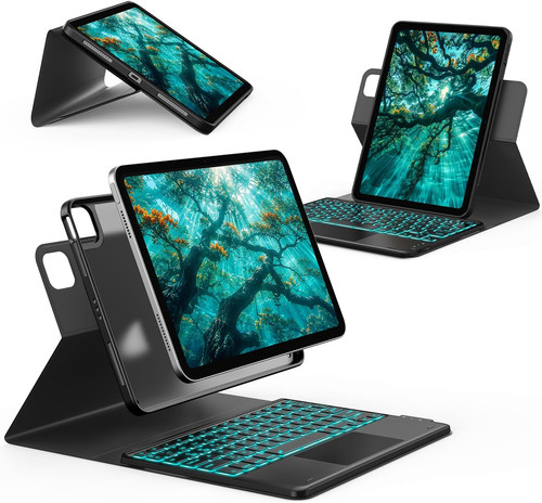 Custodia con tastiera per ipad - con,